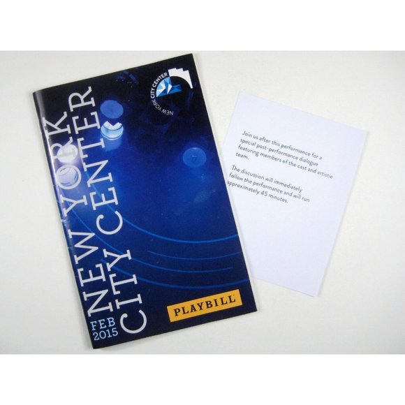 New York City Center Encores Playbill Feb 2015 Lady be Good Tommy Tune Donnell - Picture 1 of 9